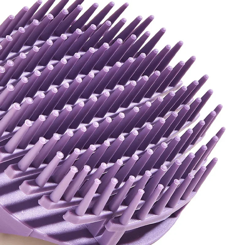 Brosse Massante Scalp Pro — Pointes silicone détail — SCALPIA