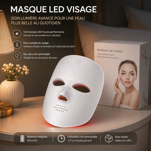 Masque LED LUMÆE – Lifestyle