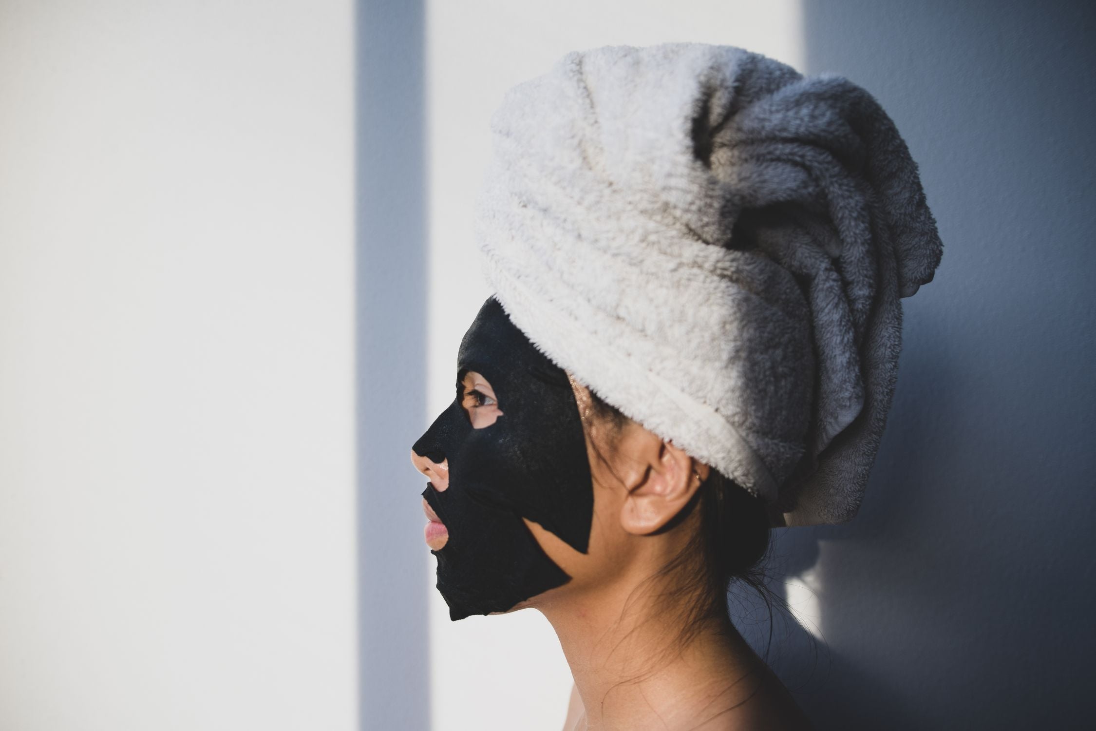 Masque purifiant charbon — profil luxe
