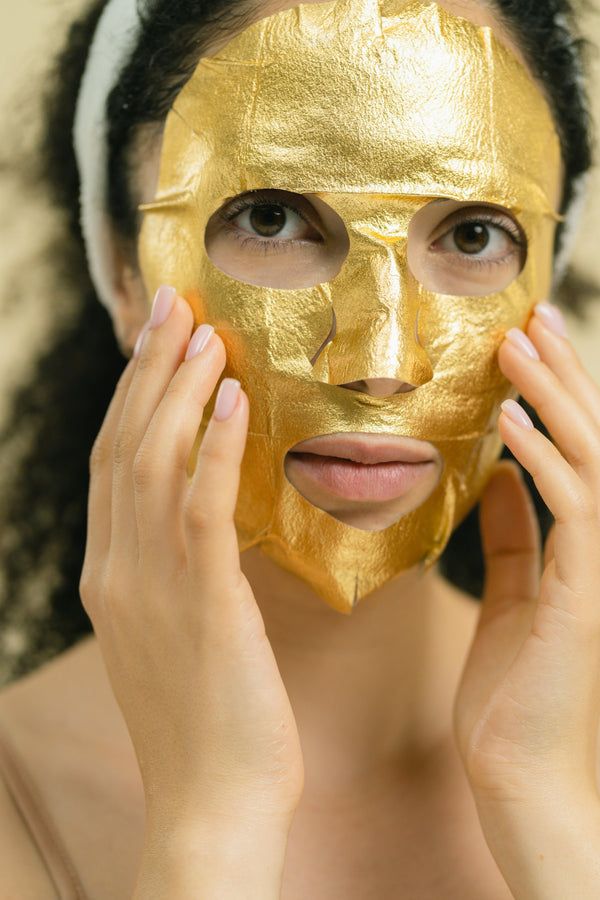 Masque Doré 24K au Collagène — L'Éclat Lumineux Instantané